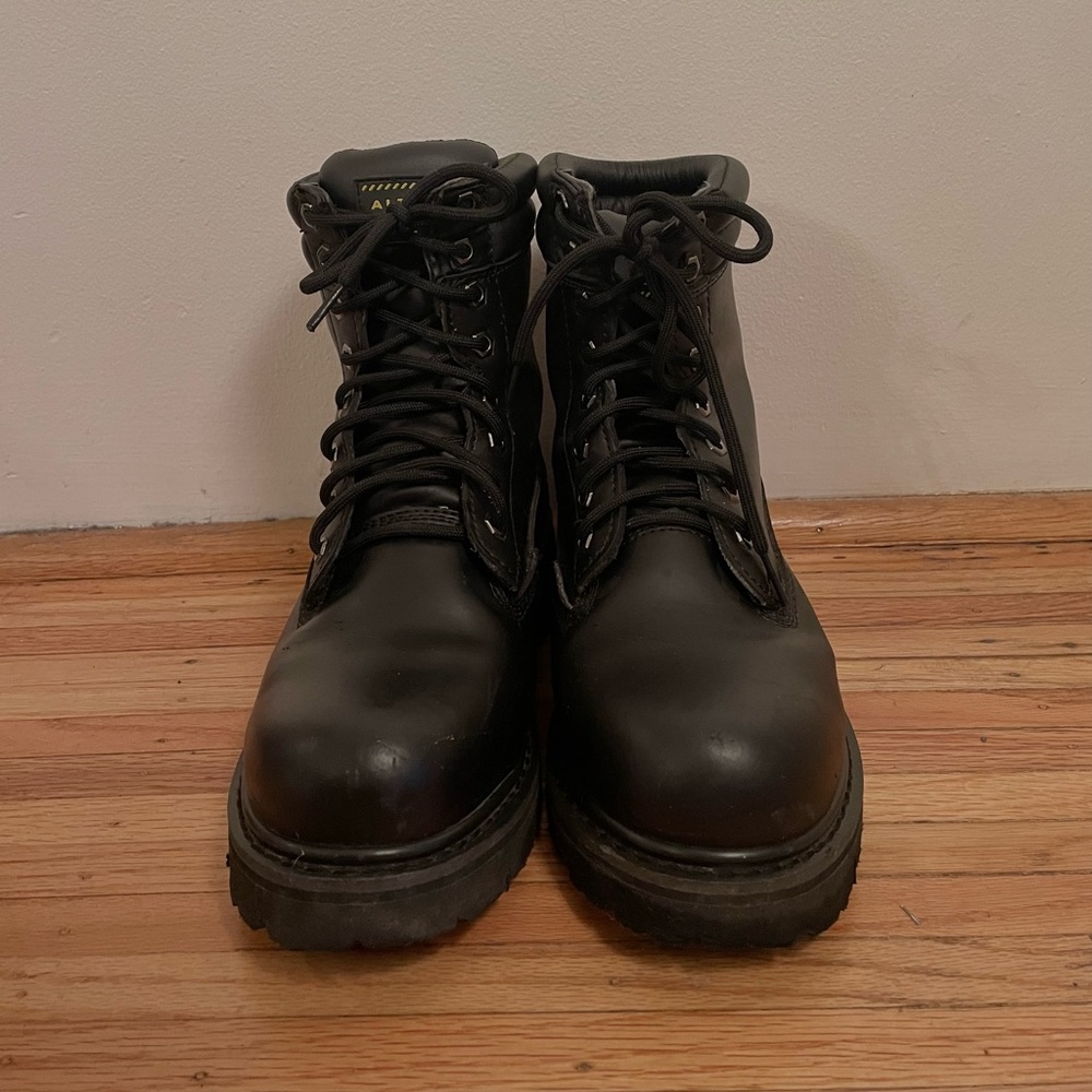 ALTRA Industrial Boots. Black Leather